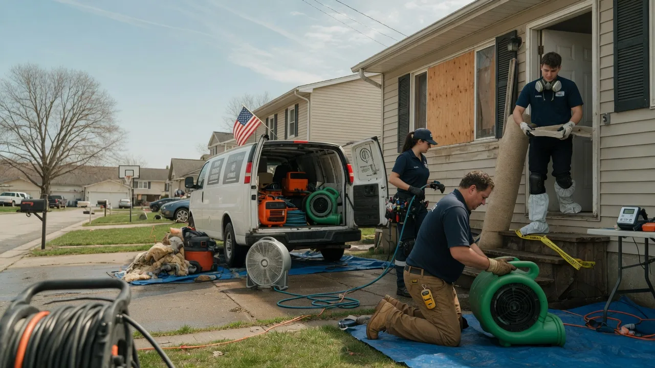 Water Damage Restoration in Union Pier, MI near me